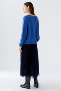 Oui - Chandail - Blue - 94281