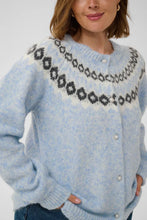 Charger l'image dans la galerie, Kaffe - Cardigan - Light Blue Melange - 10584429
