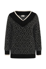 Charger l'image dans la galerie, Kaffe - Chandail - Black/Turtledove - 10584435

