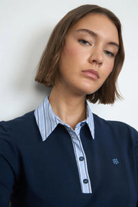 Bariloche - Blouse - Navy - Lucca