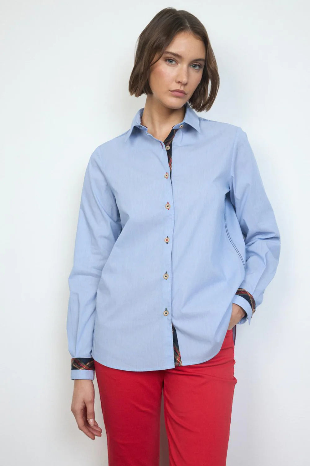 Bariloche - Blouse - Blue - Veluca