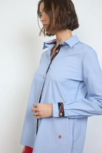 Bariloche - Blouse - Blue - Veluca