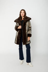 Joseph Ribkoff - Manteau - Brun - 243904