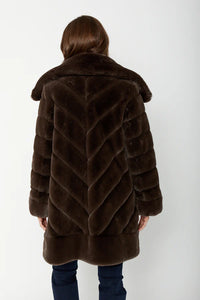 Joseph Ribkoff - Manteau - Brun - 243904