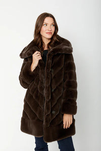 Joseph Ribkoff - Manteau - Brun - 243904