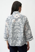 Charger l'image dans la galerie, Joseph Ribkoff - Veston - Blanc/Marine - 261094
