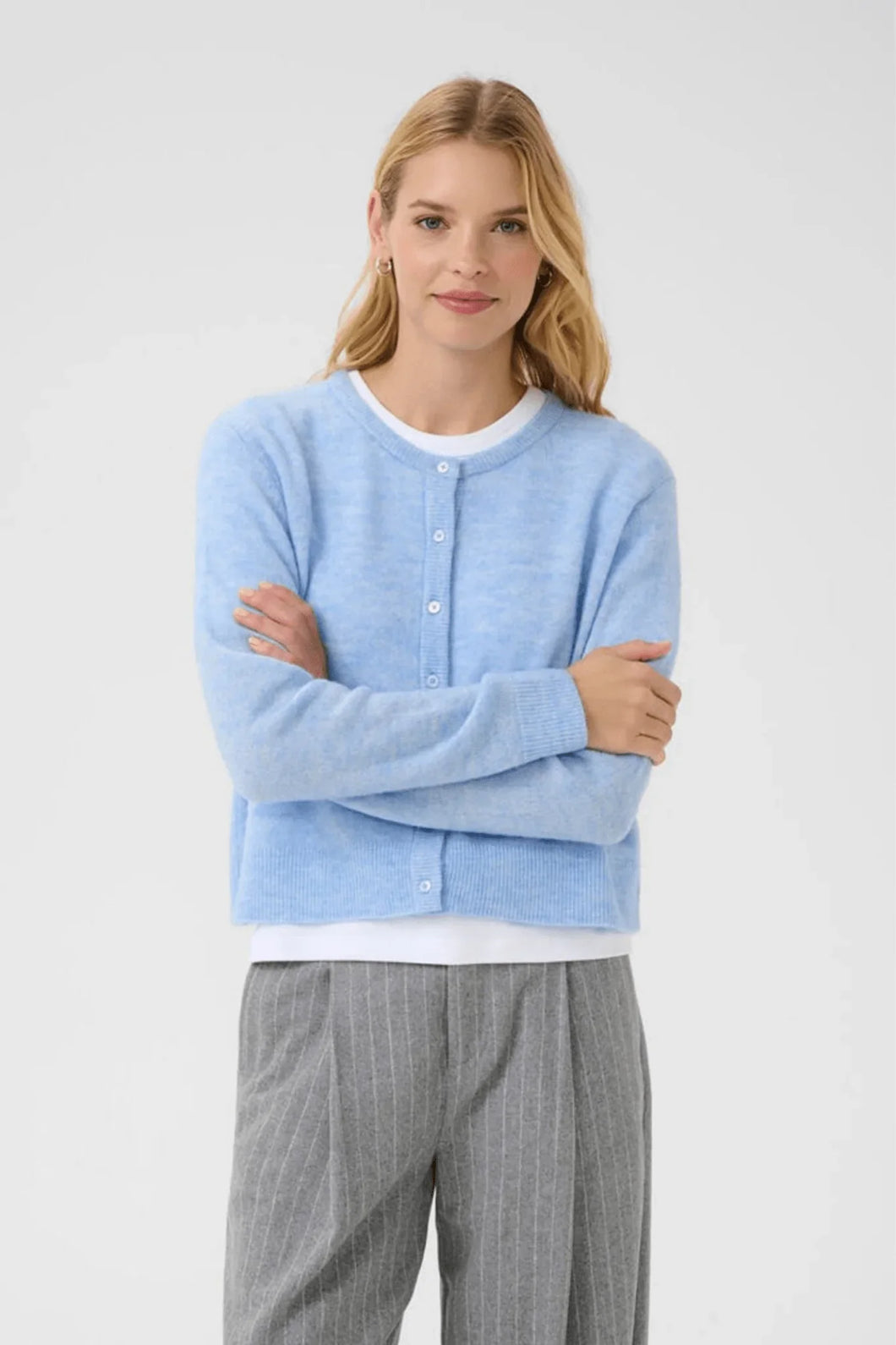 Part Tw0 - Cardigan - Vista Blue - 30310119