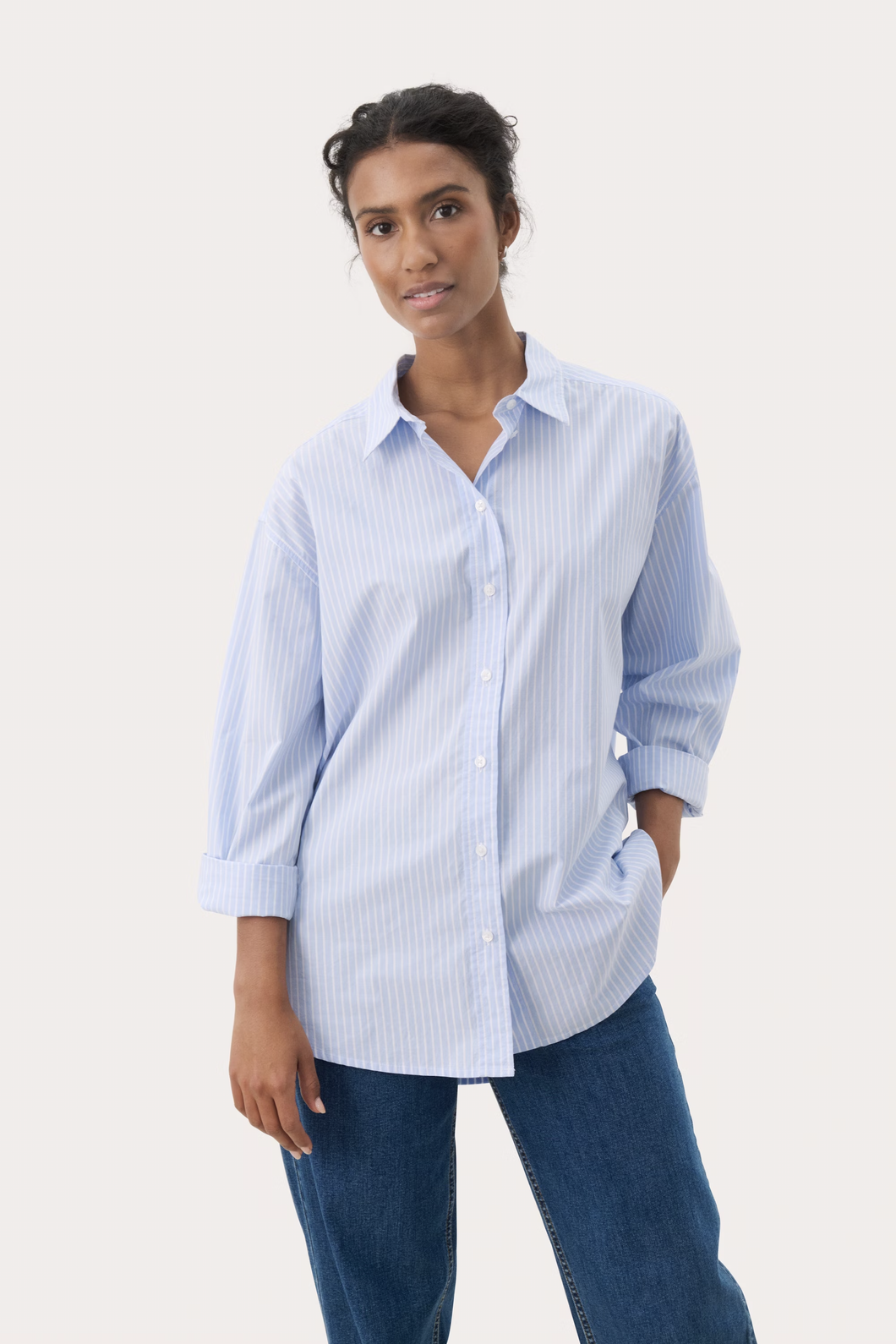 Part Tw0 - Blouse - Blue Stripe - 30308535