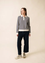 Charger l&#39;image dans la galerie, St-James - Chandail - Écume/Marine/Tulipe - Nina
