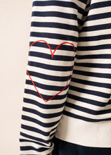 Charger l&#39;image dans la galerie, St-James - Chandail - Écume/Marine/Tulipe - Nina
