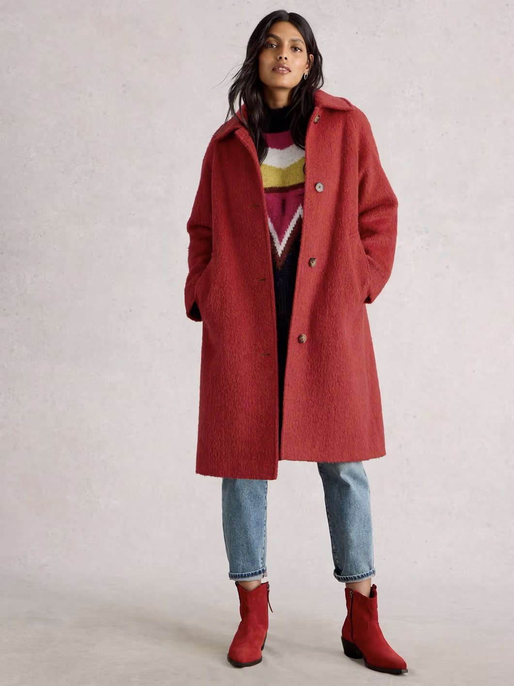 White Stuff - Manteau - Brt Red - 444154