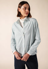 Charger l'image dans la galerie, St-James - Blouse - Blanc/Celeste - Nadege
