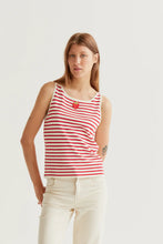 Charger l'image dans la galerie, Compania - Top - Red Stripes - 61C/10307

