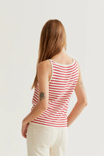 Charger l'image dans la galerie, Compania - Top - Red Stripes - 61C/10307
