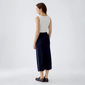 Oui - Jupe - Dk Blue - 91804