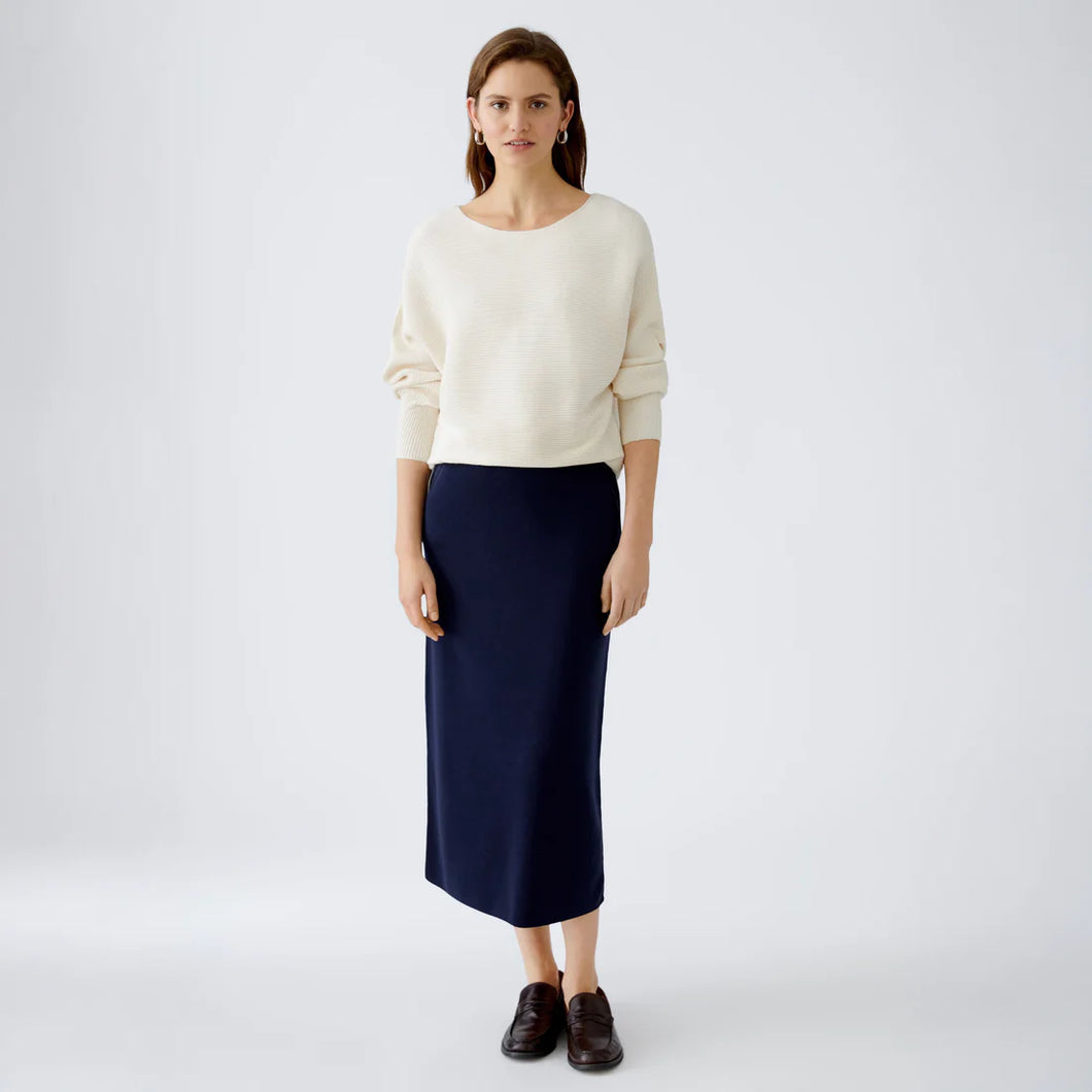 Oui - Jupe - Dk Blue - 91804