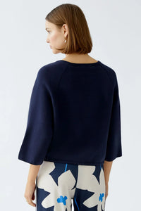 Oui - Chandail - Dk Blue - 91939