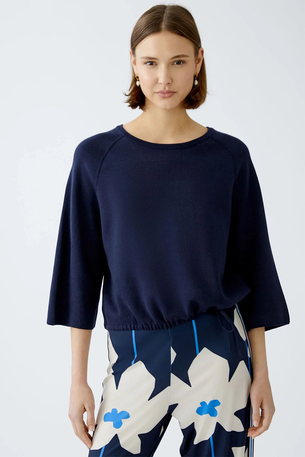 Oui - Chandail - Dk Blue - 91939