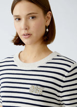 Charger l&#39;image dans la galerie, Oui - Chandail - White/Blue - 93311
