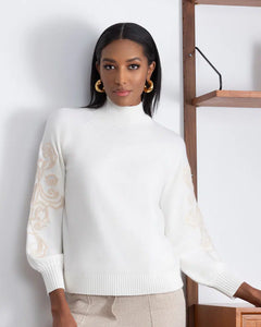 Alison Sheri - Chandail - Off White - 46005