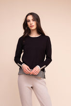 Charger l'image dans la galerie, Alison Sheri - Chandail - Black/Sand - A48041
