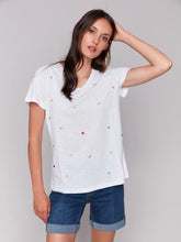 Charger l&#39;image dans la galerie, Charlie - T-Shirt - Blanc - C1231E-075B
