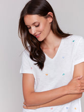 Charger l&#39;image dans la galerie, Charlie - T-Shirt - Blanc - C1231E-075B
