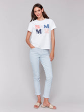 Charger l&#39;image dans la galerie, Charlie B - T Shirt - Blanc - C1385PK
