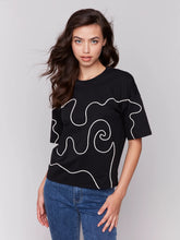 Charger l&#39;image dans la galerie, Charlie B - Chandail - Noir - C1387/127C
