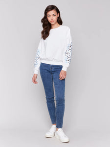 Charlie B - Chandail - Blanc - C1389-208C