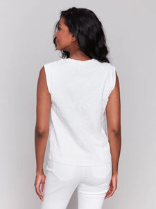 Charlie B - Top - Blanc - C1390PK/209C