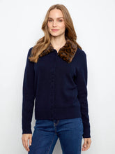 Charger l'image dans la galerie, Charlie B - Cardigan - Marine - C2138/736A
