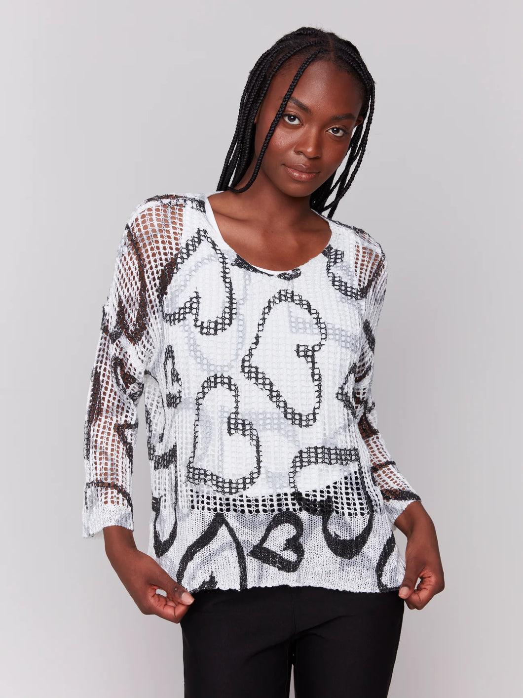 Charlie B - Top - Coeurs - C2326PY/029B