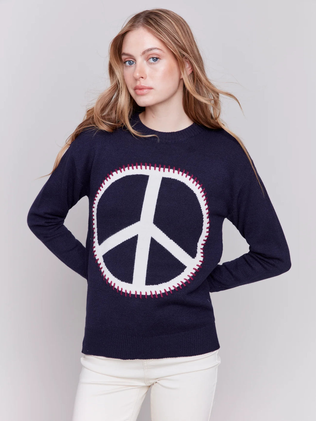 Charlie B - Chandail - Marine - C2696-736