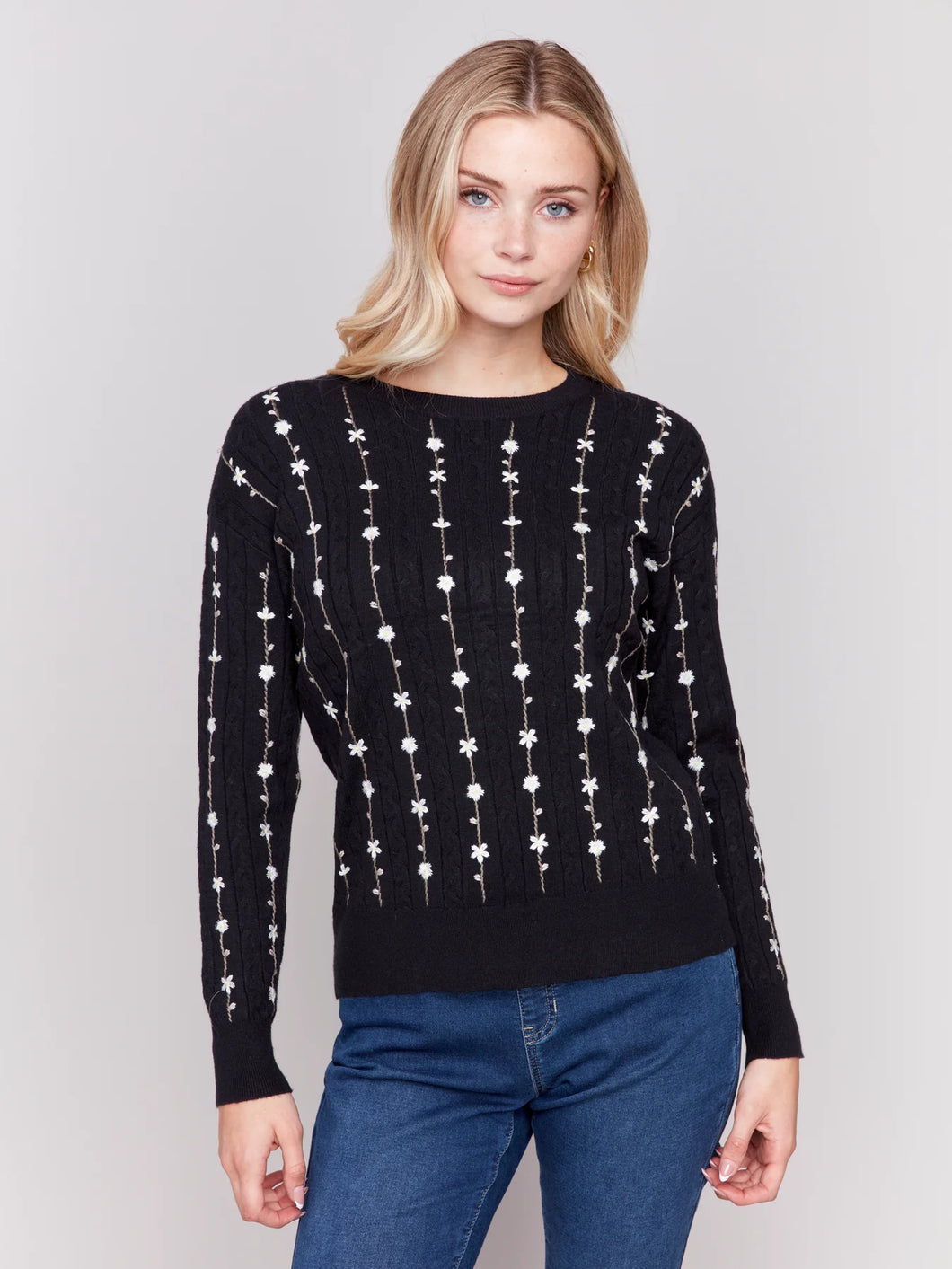 Charlie B - Chandail - Noir - C2708-464