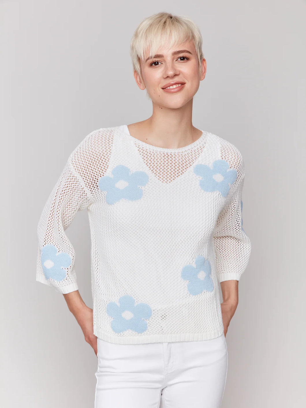 Charlie B - Top - Blanc - C2793/114C