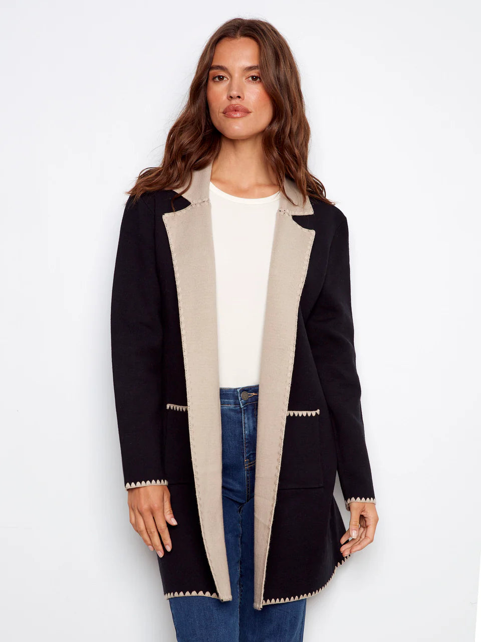 Charlie B - Veste - Noir - C2844-736A