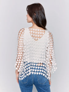 Charlie B - Top - Naturel - C4545R/838B