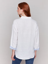 Charger l&#39;image dans la galerie, Charlie B - Blouse - Blanc - C4587-256C
