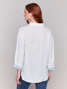Charlie B - Blouse - Blanc - C4587-256C