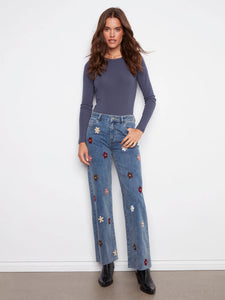 Charlie B - Jeans - Bleu Moyen - C5665/431A