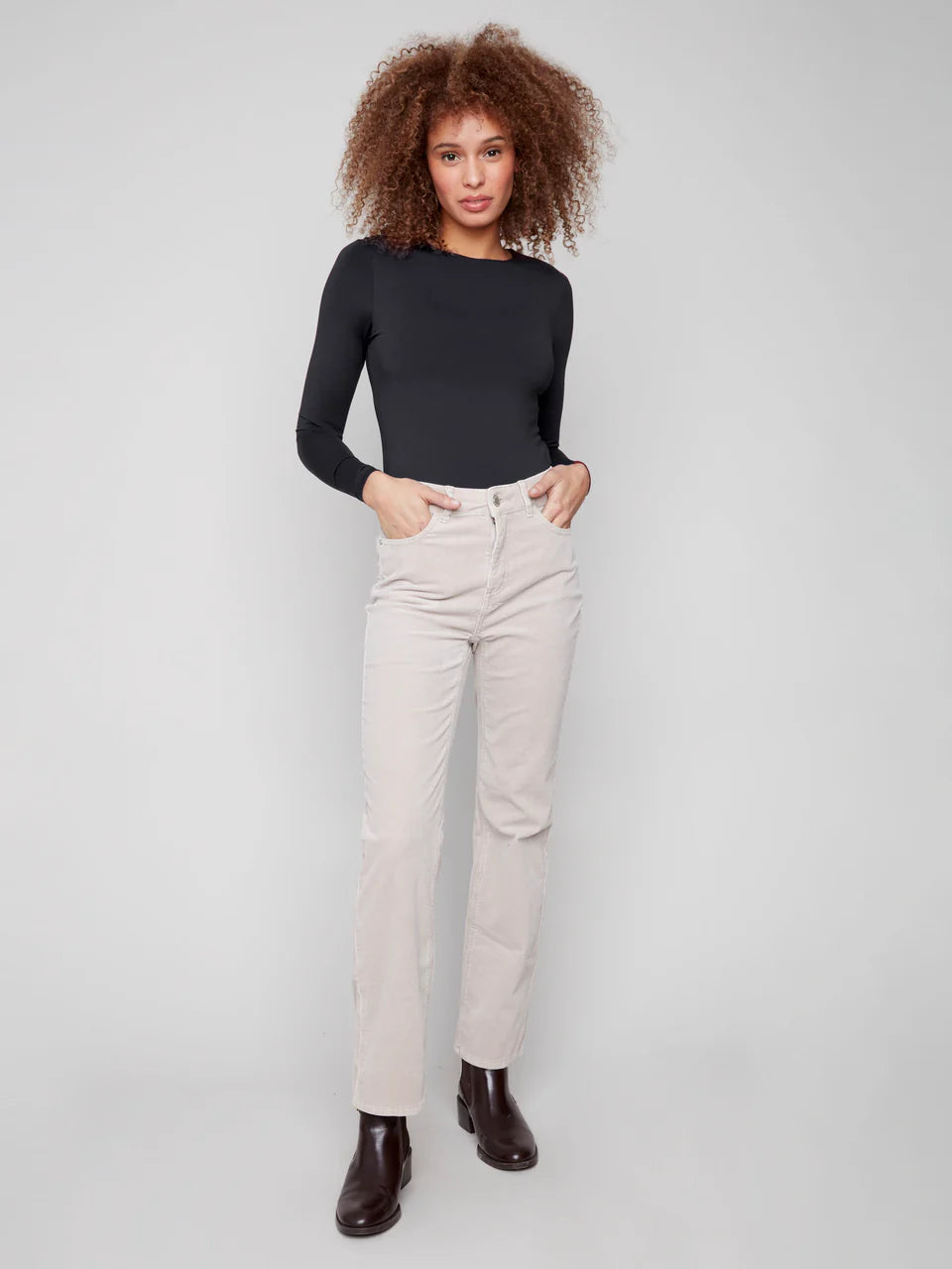 Charlie B. - Pantalon - Avoine - C5684-660B
