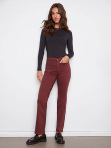 Charlie B - Pantalon - Cabernet - C5687/618A