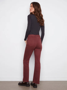 Charlie B - Pantalon - Cabernet - C5687/618A