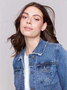Charlie B - Jacket - Med Bleu - C6233X-431A
