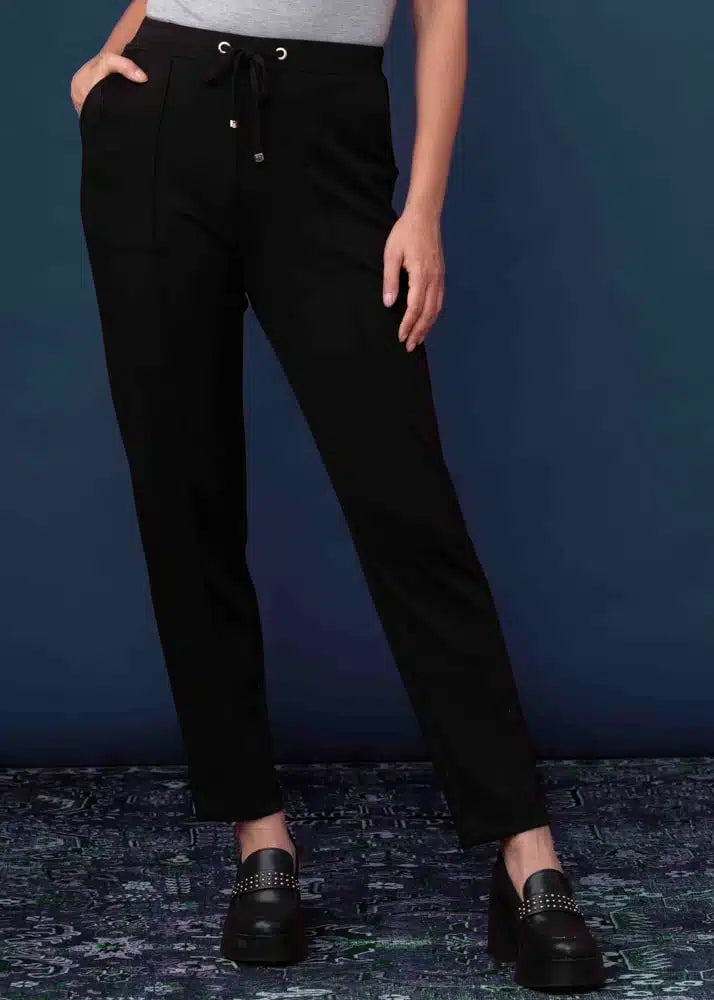 Elena Wang - Pantalon - Noir - EW33141