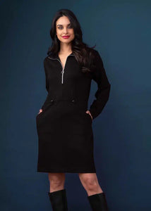 Elena Wang - Robe - Noir - EW33145