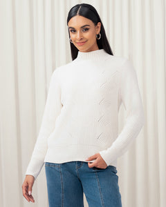 Elena Wang - Chandail - Off White - 35155