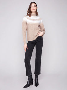 Charlie B - Chandail - Beige - C2859/018C