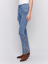 Charger l&#39;image dans la galerie, Charlie B - Pantalon - Bleu Moyen - C5574-431
